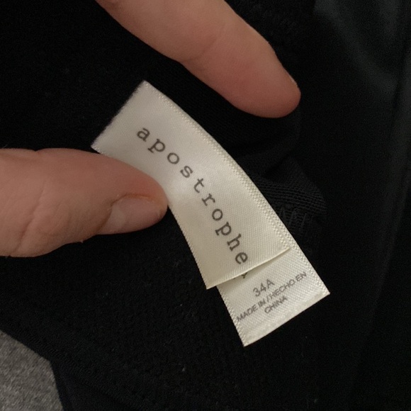 black, bra clip, crop top corset. - Picture 4 of 4